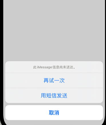 信宜apple维修iPhone上无法正常发送iMessage信息