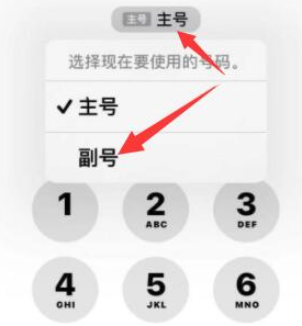 信宜苹果14维修店分享iPhone 14 Pro Max使用副卡打电话的方法 